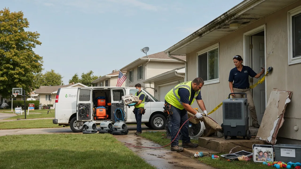 Water Damage Restoration in Evensville, TN near me